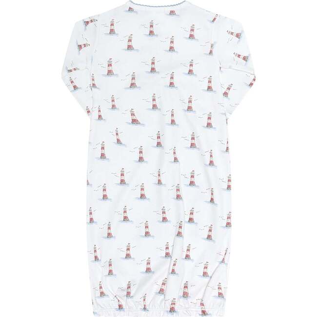 Lighthouse Print Gown - Nightgowns - 2