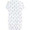 Lighthouse Print Gown - Nightgowns - 2