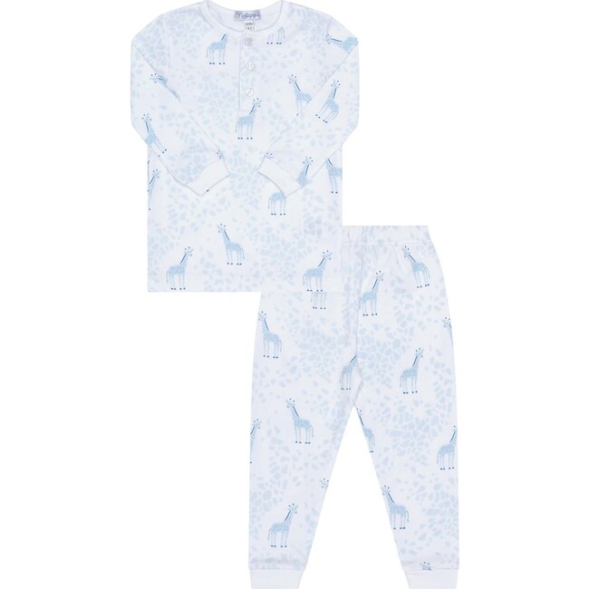 Blue Giraffe Print Pajama