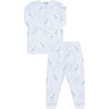 Blue Giraffe Print Pajama - Pajamas - 1 - thumbnail