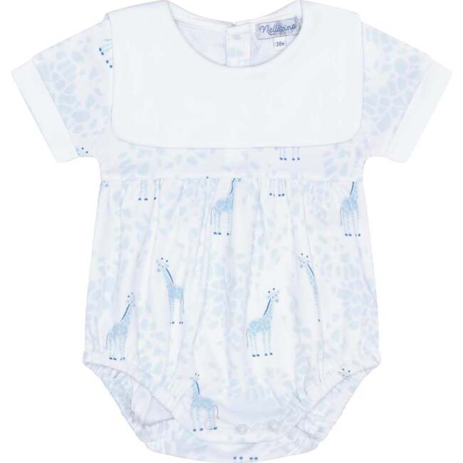 Blue Giraffe Print Bubble
