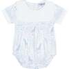Blue Giraffe Print Bubble - Onesies - 1 - thumbnail