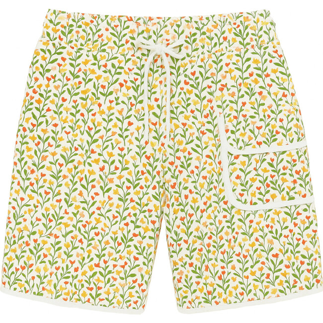 Little Pete Boys Trunk, Tile Floral