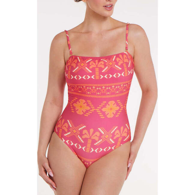 Leonor One-piece Swimsuit in Tribal Gone West