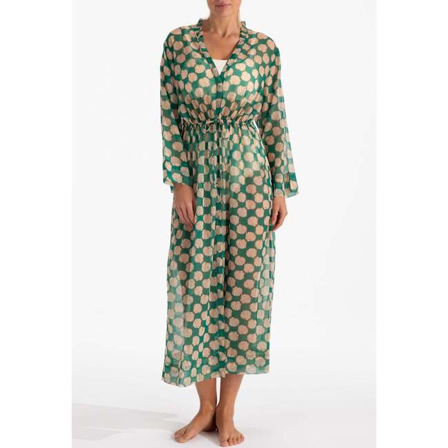 Carrie Caftan in Santorini Dots