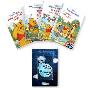 Disney Winnie the Pooh 4 Story Collection with Projector