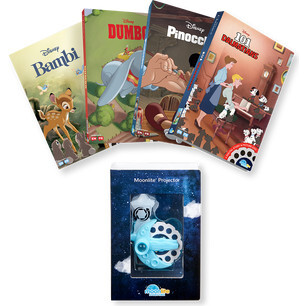 Disney Classics 4 Story Collection with Projector