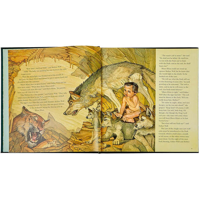 The Jungle Book Leather Bound Classic Children's Book - Books - 6