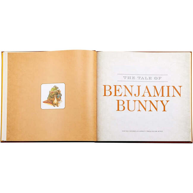 The Classic Tale of Peter Rabbit Leather Bound Classic Children's Book - Books - 6
