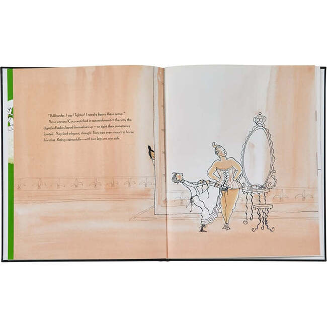 Coco and the Little Black Dress Leather Bound Children's Book - Books - 3