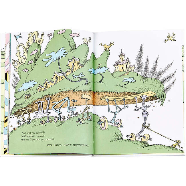 Oh The Places You'll Go! Leather Bound Classic Children's Book - Books - 4