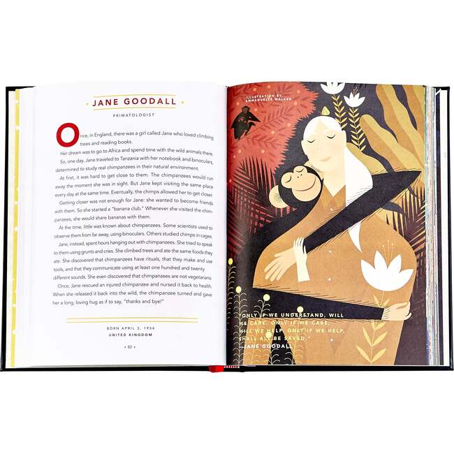 Good Night Stories For Rebel Girls Leather Bound Children's Book - Books - 5