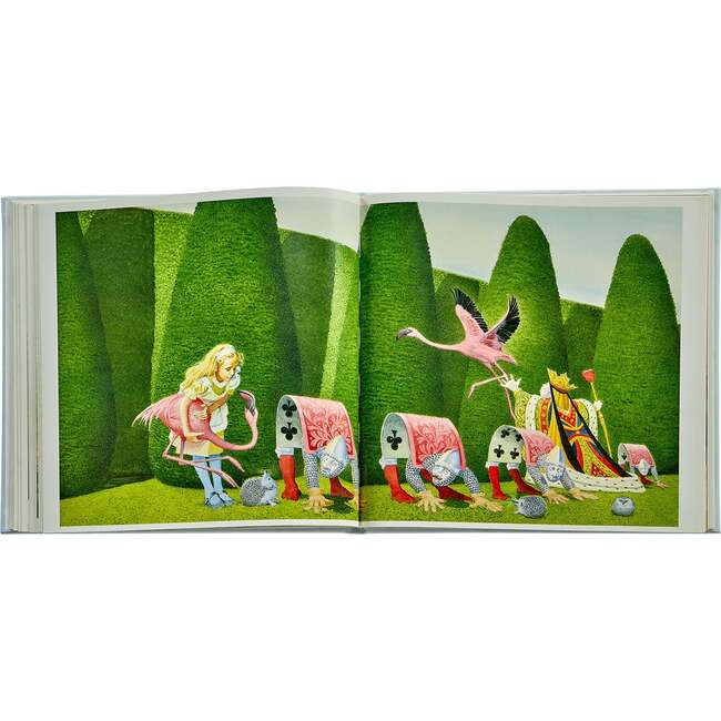 Alice's Adventures in Wonderland Leather Bound Classic Children's Book - Books - 5