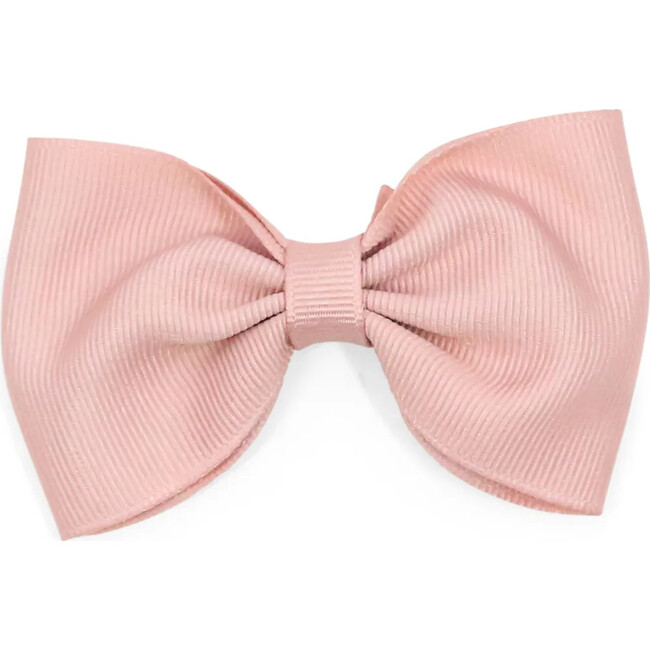 Grosgrain Bow Hair Clip, Rose
