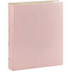Medium Clear Pocket Pebble Grain Leather Photo Album, Light Pink - Frames - 1 - thumbnail