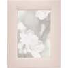 5" x 7" Pebble Grain Leather Frame, Light Pink - Frames - 1 - thumbnail
