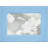 4" x 6" Pebble Grain Leather Frame, Light Blue - Frames - 1 - thumbnail