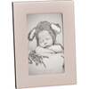 4" x 6" Pebble Grain Leather Frame, Light Pink - Frames - 3