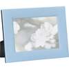 5" x 7" Pebble Grain Leather Frame, Light Blue - Frames - 3
