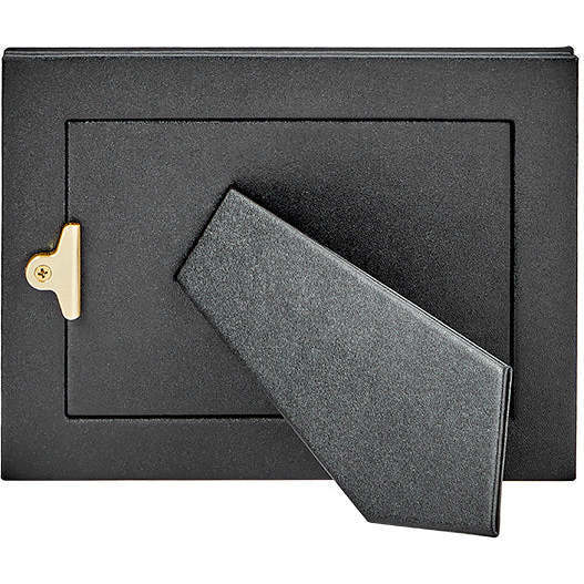 4" x 6" Pebble Grain Leather Frame, Light Blue - Frames - 7
