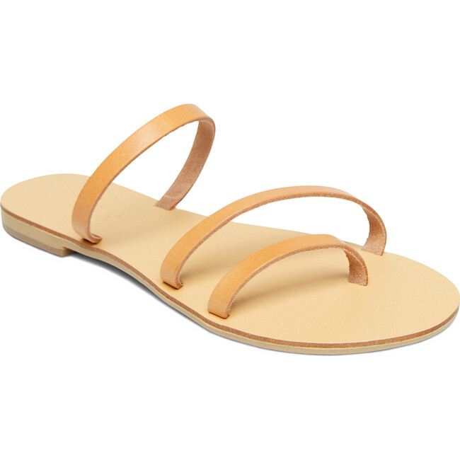 Women's Olympia Delicate 3-Strap Sandals, Natural