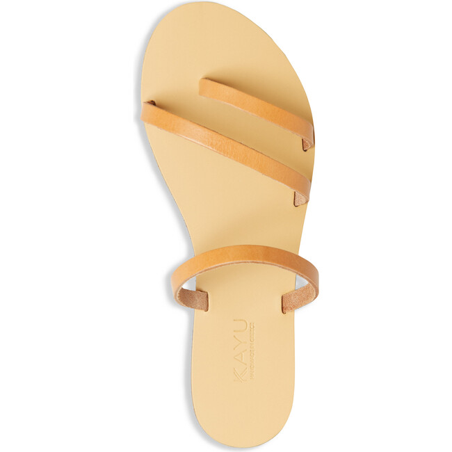 Women's Olympia Delicate 3-Strap Sandals, Natural - Sandals - 2
