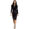 Ues Rib Knit Polo, Black - Shirts - 1 - thumbnail
