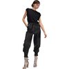 The London Leather Jogger, Black - Sweatpants - 2