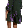 Sorrento Dress, Green/Purple - Dresses - 2