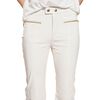 LEATHER CAPRIS, Off White - Pants - 1 - thumbnail