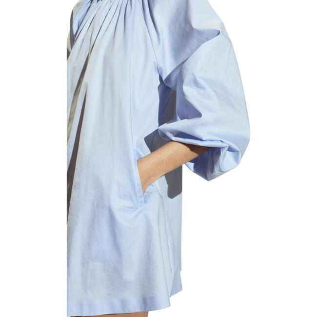 Macaron Mini Shift Dress, Blue - Dresses - 2