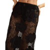 Ibiza Crochet Skirt, Black - Skirts - 2