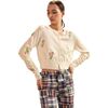 Forget Me Not Cardigan, White Multi - Cardigans - 1 - thumbnail