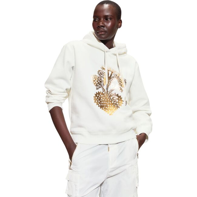 Heart of Gold Sweatshirt, White - Sweatshirts - 2