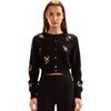 Forget Me Not Cardigan, Black Multi - Cardigans - 1 - thumbnail