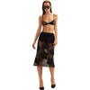 Ibiza Crochet Skirt, Black - Skirts - 3