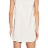 Downtown Leather Dress, Off White - Dresses - 2