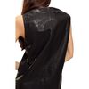 Downtown Leather Dress, Black - Dresses - 2