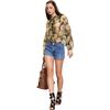 Cornelia Silk Blouse, Black Floral - Shirts - 2