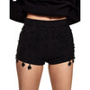 Paloma Shorts, Black - Shorts - 1 - thumbnail
