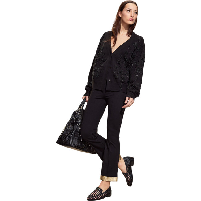 Paloma Boyfriend Cardigan, Black