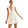 Paloma Mini Dress, White - Dresses - 4