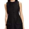 Paige Jacquard Mini Dress, Black - Dresses - 3