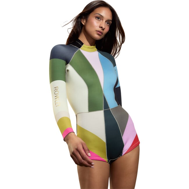 Colorblock Wetsuit, Dark Multi - One Pieces - 2