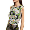 Cornelia Flower Applique Top, Black Floral - Shirts - 3