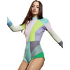 Colorblock Wetsuit, Light Multi - One Pieces - 2