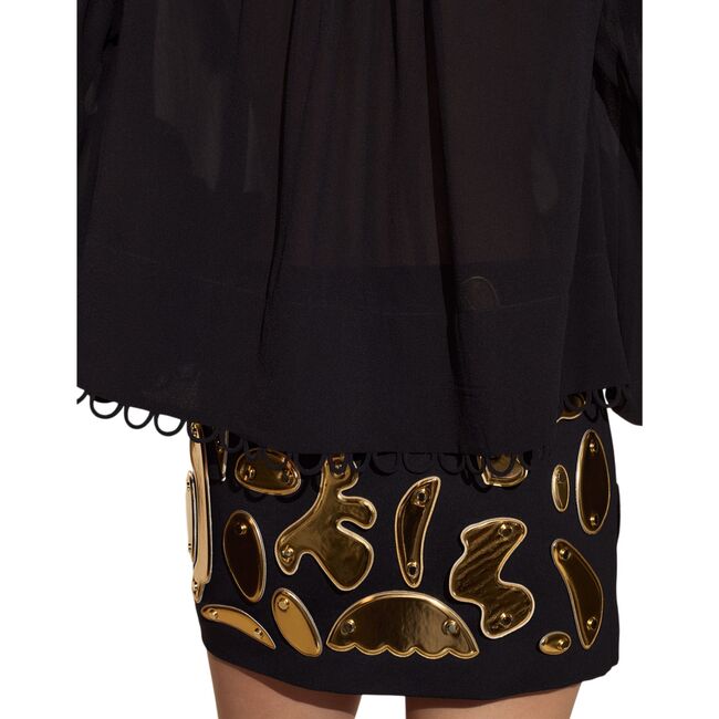Calypso Mini Skirt, Black