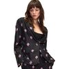 Blake Silk Twill Blazer, Black Multi - Blazers & Sport Coats - 1 - thumbnail