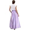 Belle Maxi Skirt, Lavendar - Skirts - 1 - thumbnail