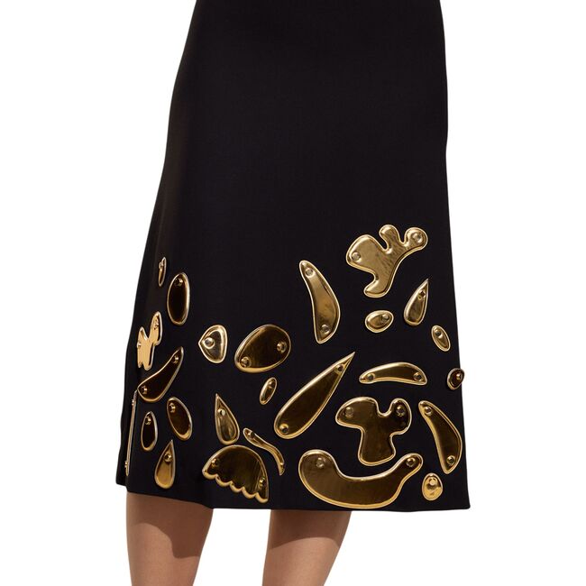 Calypso Midi Skirt, Black - Skirts - 2